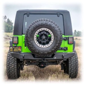 Jeep Wrangler JK Hardtop - TURN Offroad - Squareback 2-Piece - White - `07-`18